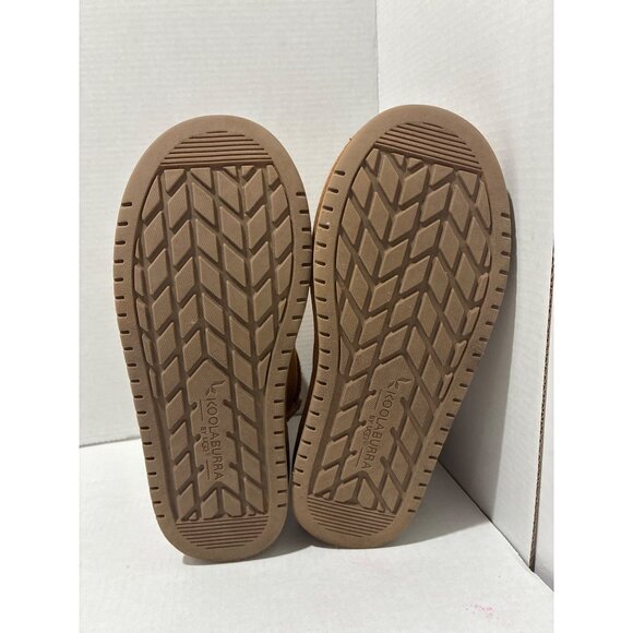 KOOLABURRA BY UGG Victoria Short Women's girl Short Boot Size 3 Chestnut suede - Picture 6 of 8